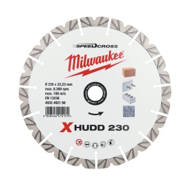 Disco de diamante Milwaukee - XHUDD 230mm, SPEEDCROSS Premium