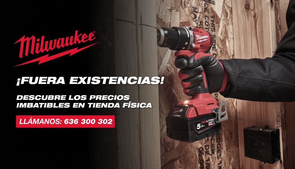 Oferta especial Milwaukee - Precios excepcionales por tiempo limitado