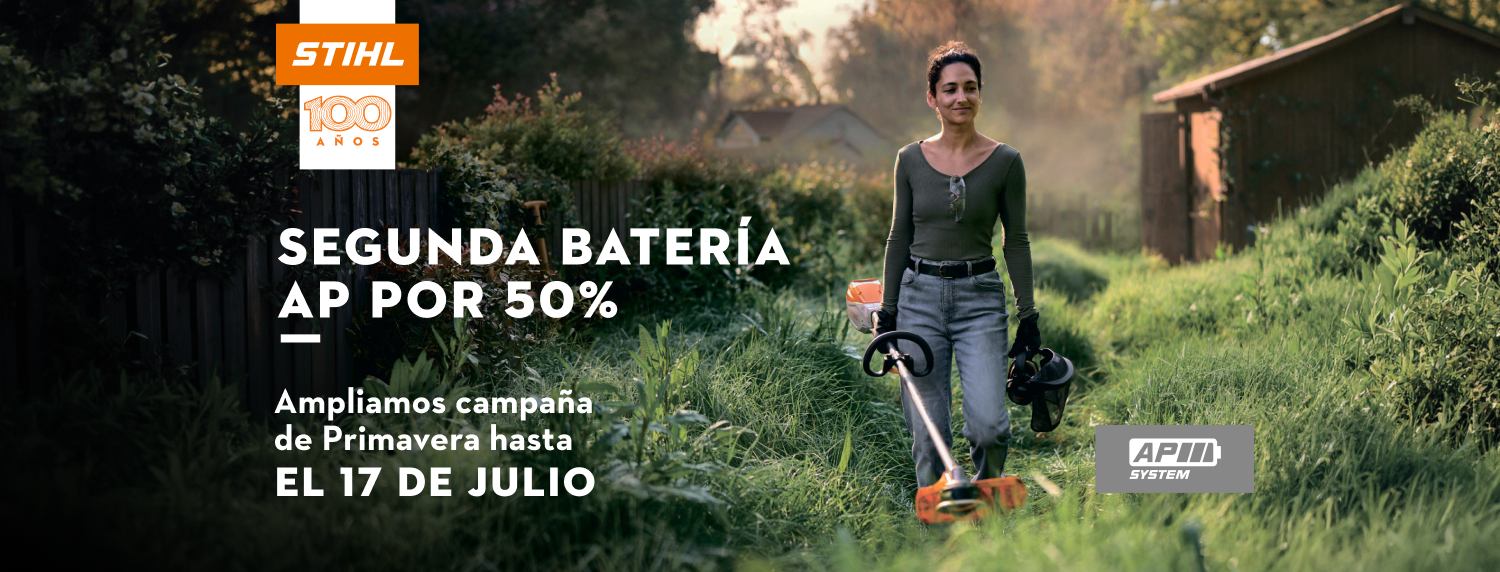 STIHL - segunda batería AP con descuento 50%